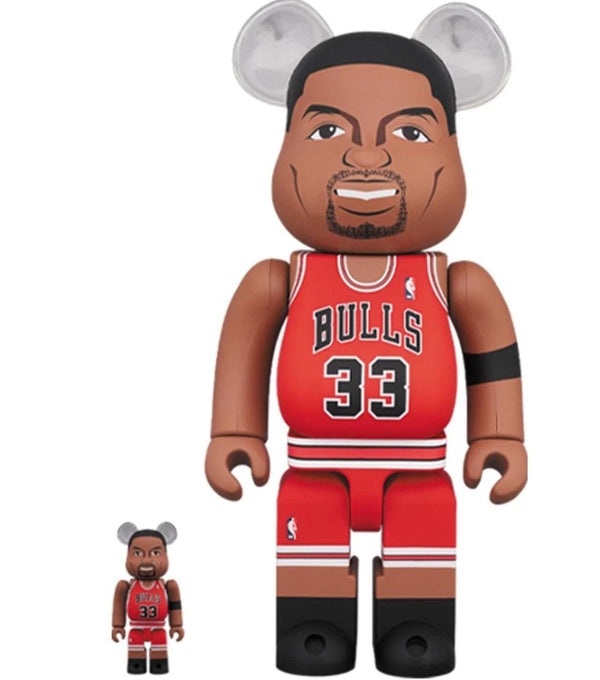 Scottie Pippen 100% & 400%  Be@rbrick