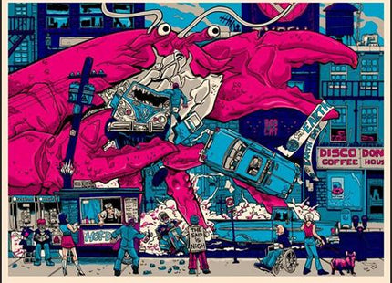 Sea Also Rises, King of Crabs Silkscreen Print by Tim Doyle