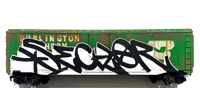 SECHOR train #2 - Sprayed Paint Art Collection