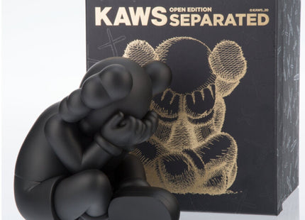 Separated- Black Fine Art Toy by Kaws- Brian Donnelly