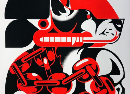 Shadowplay Silkscreen Print by Baghead