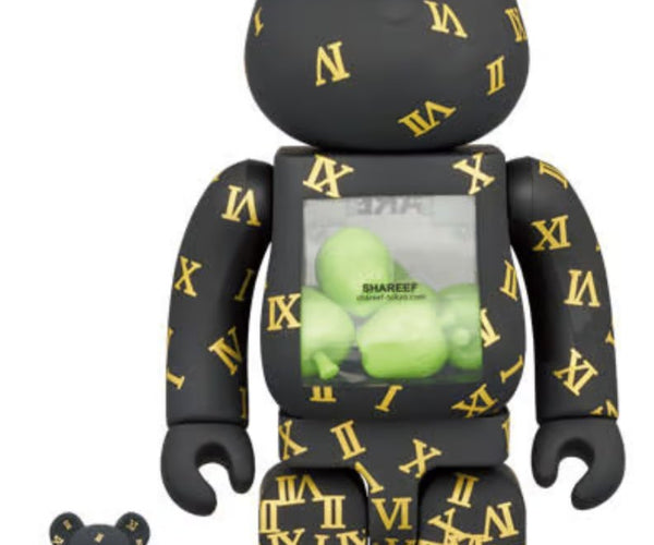 シャリーフ 100% & 400% Be@rbrick – スプレー ペイント アート 