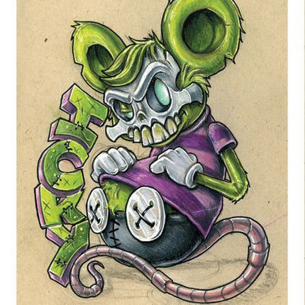 Sick Icky Mouse Giclee Print by Brandon Sopinsky