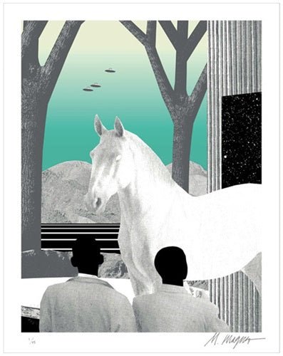 Sighting Silkscreen Print by Mario Wagner