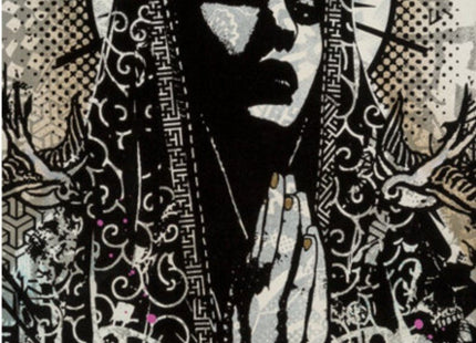 Signs Black HPM Silkscreen Print by Copyright