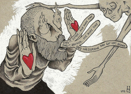 Sing It One More Time Archival Print by William Schaff