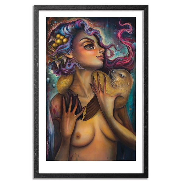 Sirena Tiburon Archival Print by Tatiana Suarez