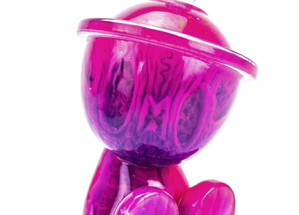 Skelecan Pink Glow Canbot Canz Art Toy by American Gross x Czee13