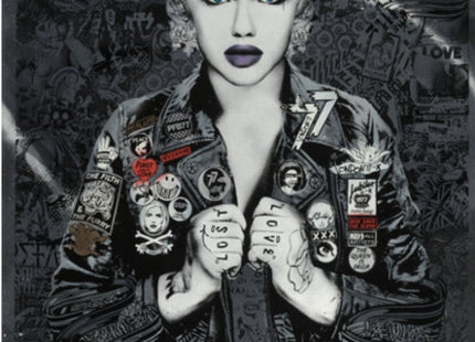 Skingirl II HPM Silkscreen Print by Prefab77