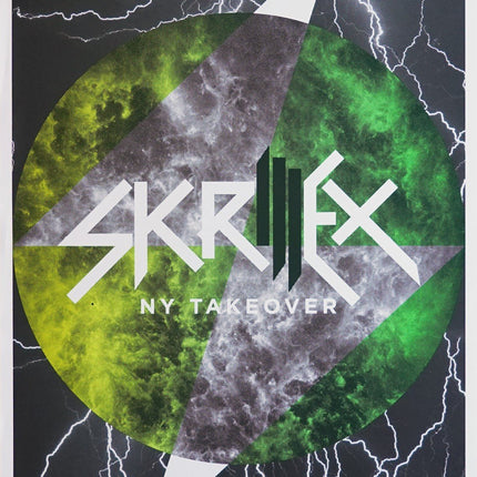 Skrillex NY Takeover 1 2012 Silkscreen Print by MFG- Matt Goldman