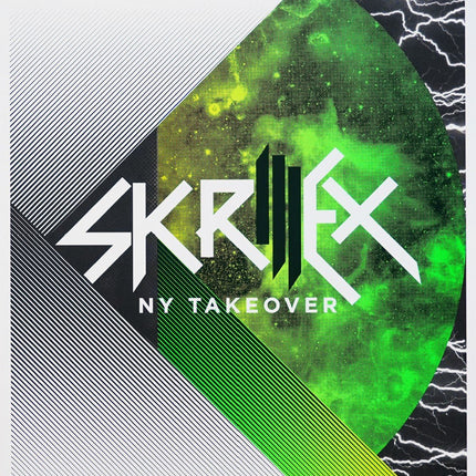 Skrillex NY Takeover 2 2012 Silkscreen Print by MFG- Matt Goldman