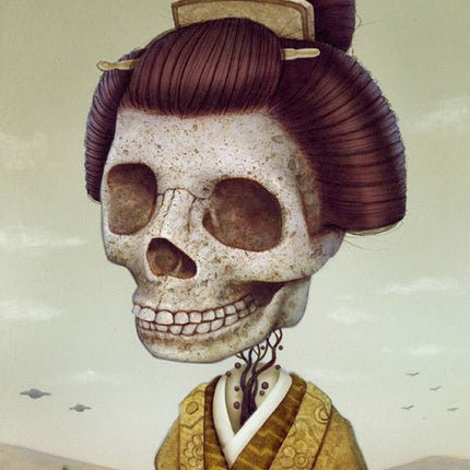 Skull Beauty Giclee Print by Naoto Hattori