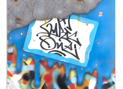 SlapTag Urban Decay Original Spray Paint Acrylic Painting by Lyric One