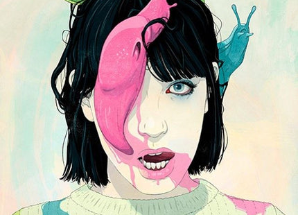 Slug Face Giclee Print by Jason Levesque