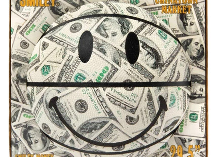 Smiley Money Ball- Multi Basketball Object Art by China Town Market