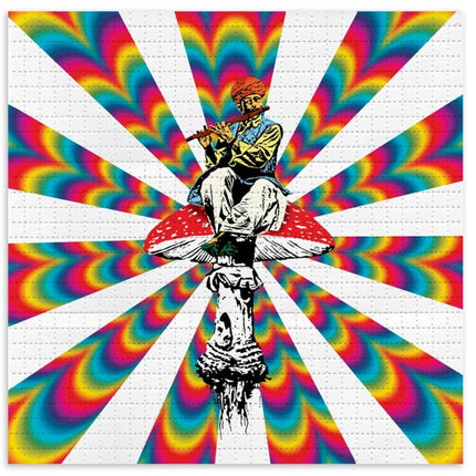 Soar LSD Blotter Paper Archival Print by Mad