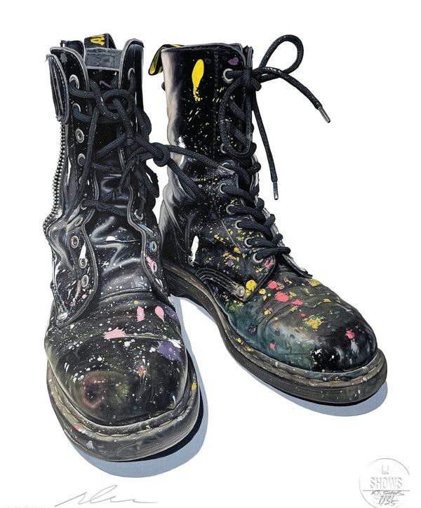 Sole of the Artist: Dave Navarro Portrait by Dave Navarro