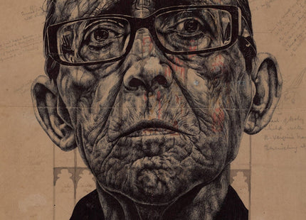 Some Windows Block Out The Sun Original Pen Drawing by Mark Powell