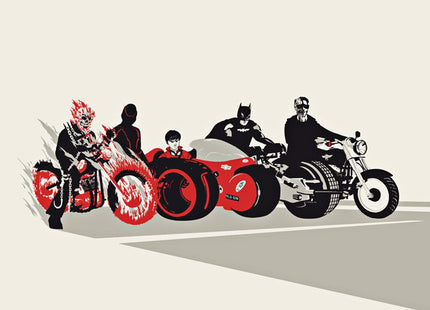 Sons of Anarchy AP Silkscreen Print by Raid71