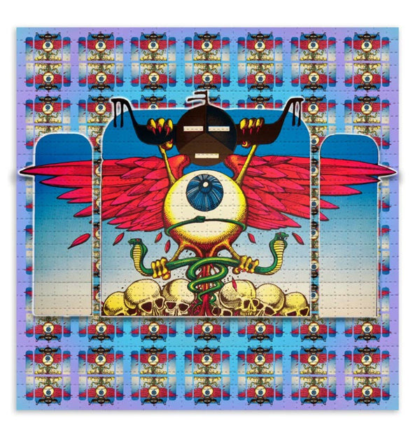Insonorisé Eyeball Blotter Paper Archival Print par Rick Griffin