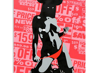 Special Offer Original Spray Paint Acrylic Painting by Ben Frost