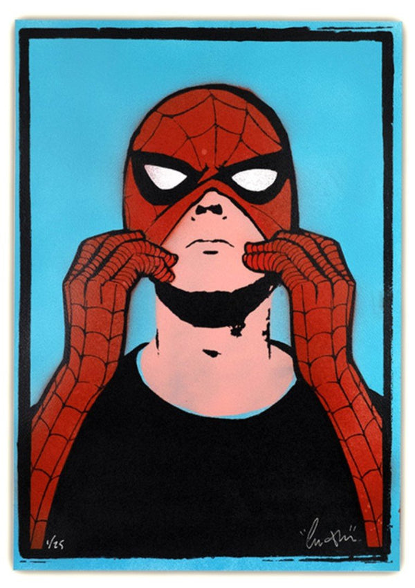 Spider Andy Standard HPM Stencil Silkscreen Print by Copyright