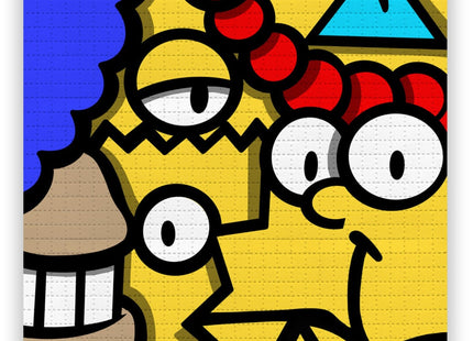 Springfield Blotter Paper Archival Print by Sheefy McFly- Tashif Turner