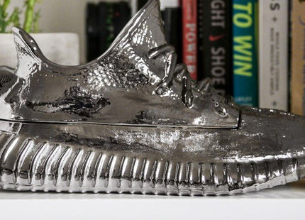 SS001 Pewter Yeezy Shoe Sculpture by Ceeze