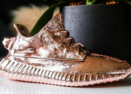 SS001 Rose Gold Yeezy Shoe Sculpture by Ceeze