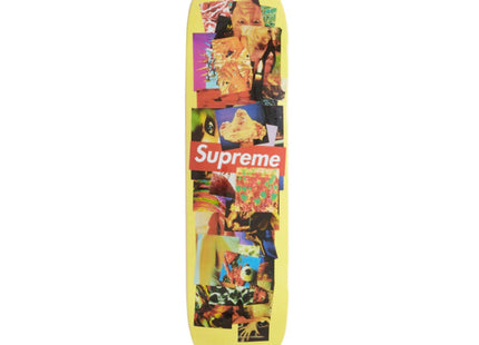 Stack Yellow Skateboard Art Deck by Supreme