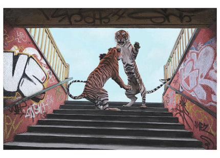 Stairway To Heaven PP Printers Proof Archival Print by Josh Keyes