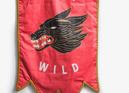 Stay Wild Pennant Tapestry by Dan Christofferson- Beeteeth