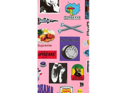 Stickers Pink Skateboard Art Deck by Supreme