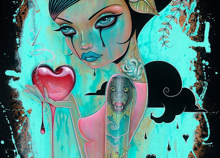 Stitched Up Giclee Print by Caia Koopman