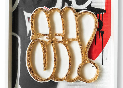 Street Shatter Street Sign Graffiti Painting by Sechor