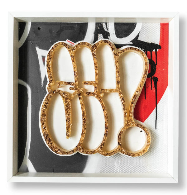 Street Shatter Street Sign Graffiti Painting by Sechor