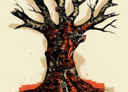 Strength Tree Silkscreen Print by Dave Kinsey