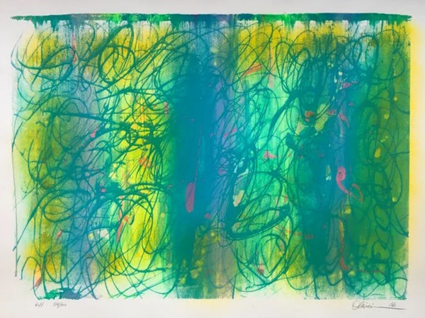 Studio Session 611 #54/60 Silkscreen Print by Tim Oliveira