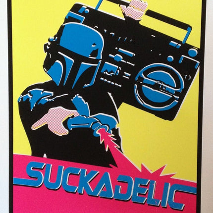 Suckadelic Suckpax Silkscreen Print by The Sucklord