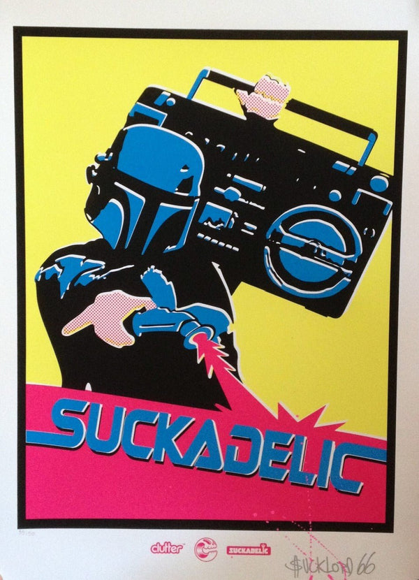 Suckadelic Suckpax Silkscreen Print by The Sucklord