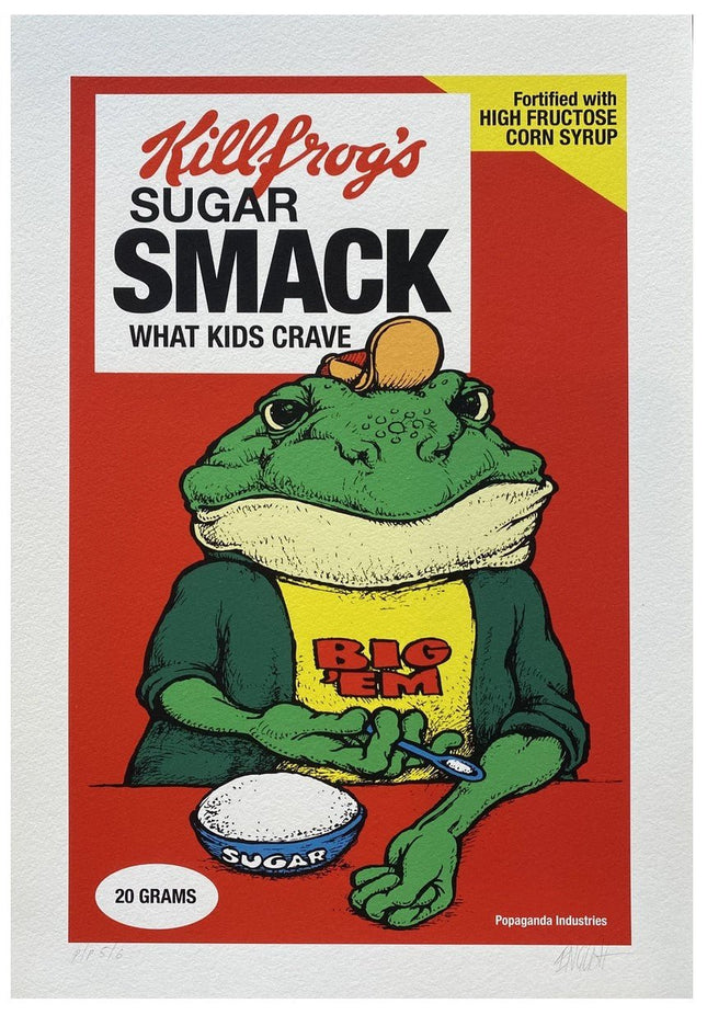 Sugar Smack Archival Print by Ron English