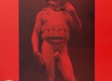 Suicide Man Red Sculpture by Banksy x MediComToy