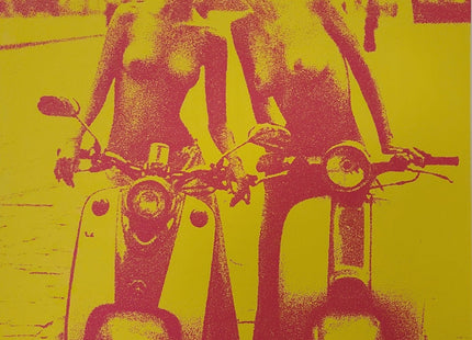 Summer Vacation 2014 Silkscreen Print by Aelhra