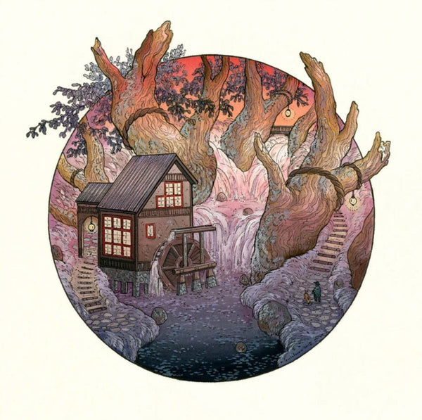 Atardecer en el molino Giclee Print de Nicole Gustafsson