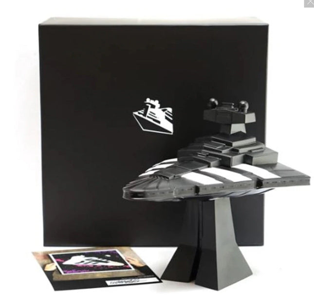 SuperStar Destroyer Black Art Toy by Bill McMullen- Billions