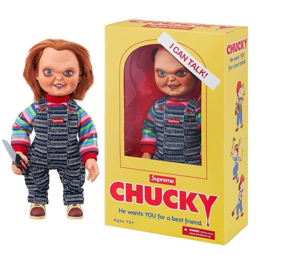 Chucky Doll Art Object Toy by Supreme – Sprayed Paint Art Collection