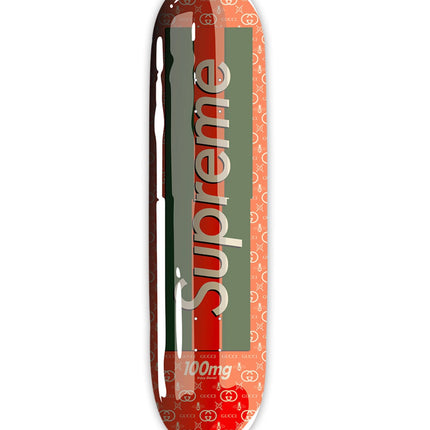 Supreme Gucci Smashup Pill Inverse Skateboard Deck by Denial- Daniel Bombardier