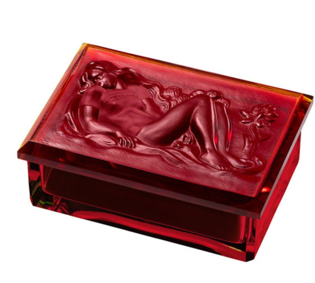 Halama Crystal Box Red Art Object by Supreme