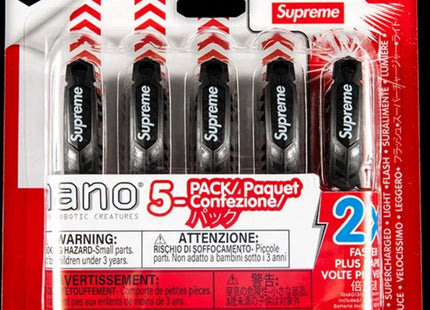 Hexbug Nano Flash 5 Pack Black Art Object Toy by Supreme