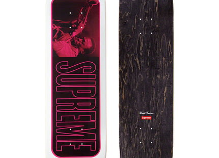 Miles Davis White Skateboard Art Deck by Supreme
